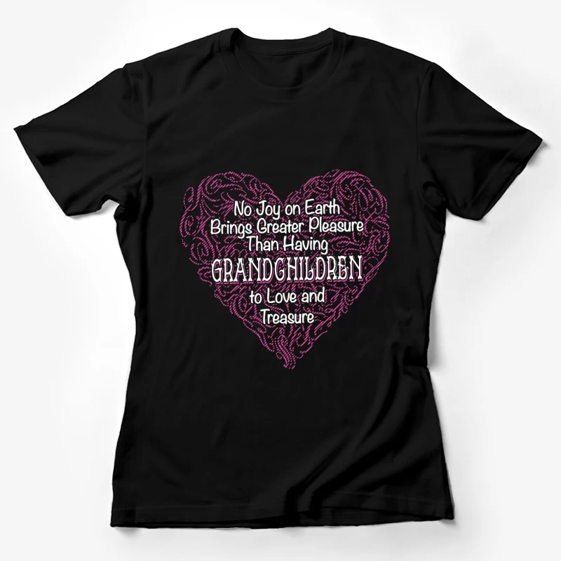 Amour et joie des petits-enfants Femme T-Shirt