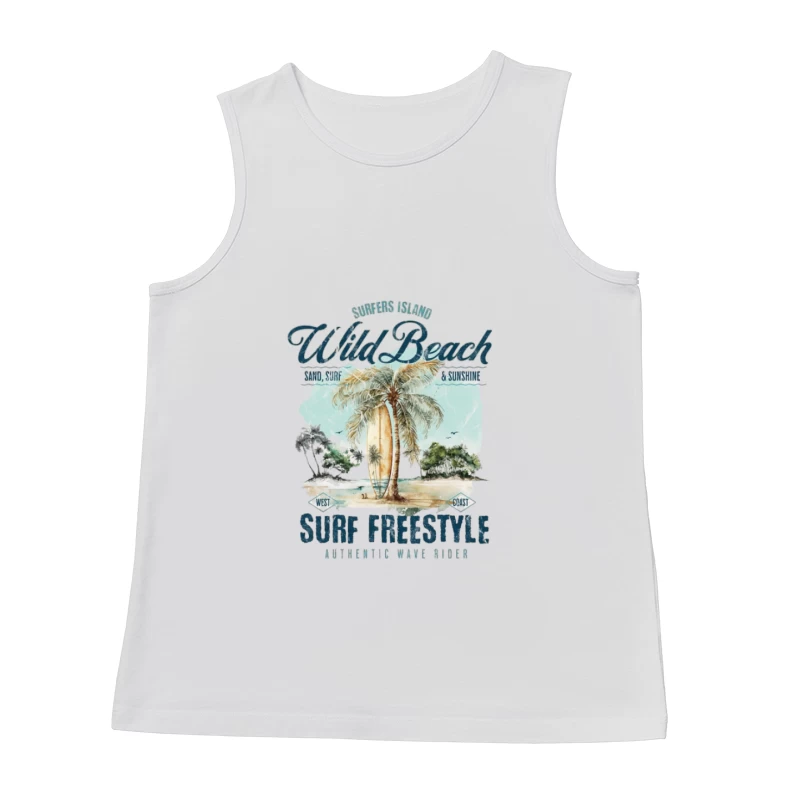 Plage Sauvage Surf Homme Débardeur