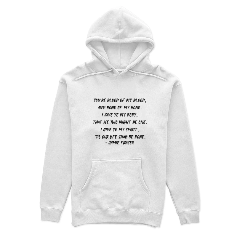 Citation Romantique d'Outlander Femme Sweat à capuche