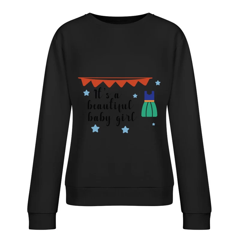 Bulle de Fête pour Fille Nouveau-née Femme Sweat-shirt à enfiler