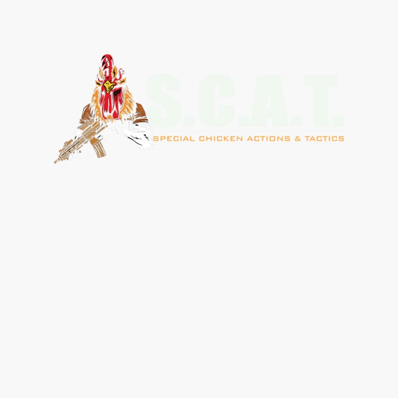 SCAT Special Chicken Actions & Tactics Cotton Tote Bag