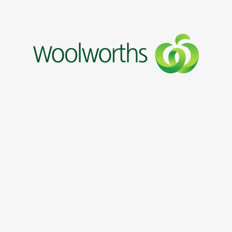 Woolworths Supermarket Chain Logo with Green Apple Design Male Pullover Sweatshirt