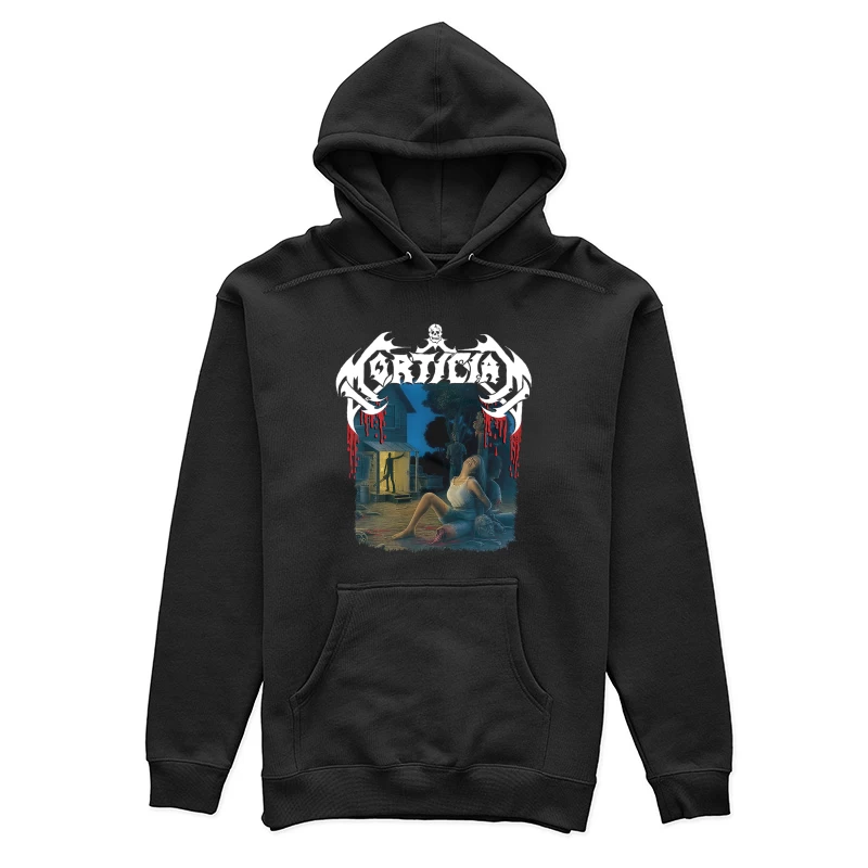 Mortician Chainsaw Dismemberment Female Pullover Hoodie