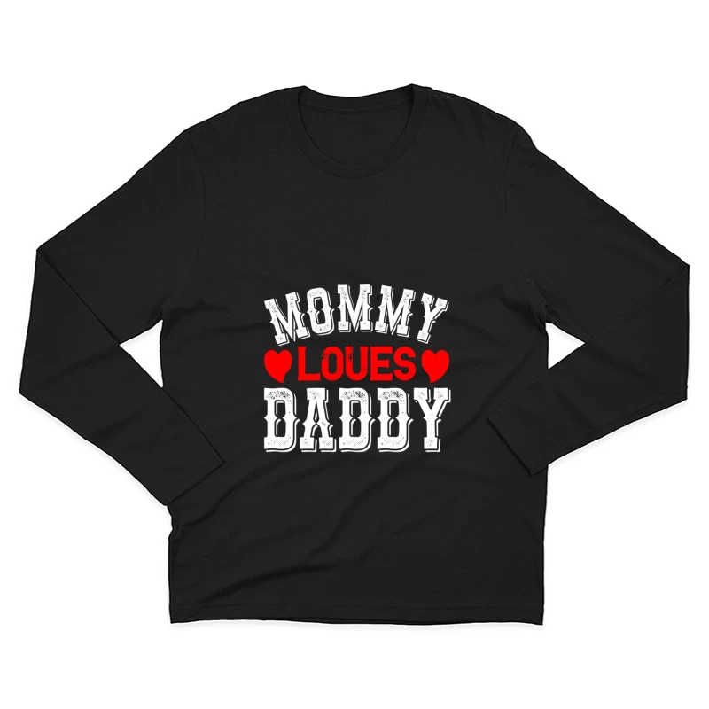 Expression d'amour familiale Homme Manches Longues T-Shirt