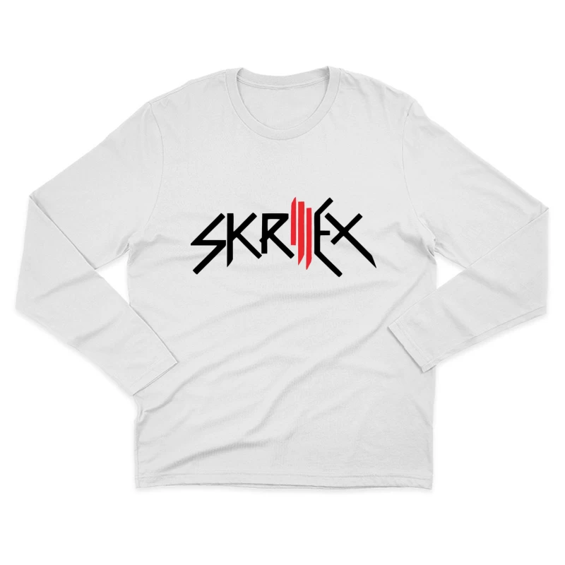 Skrillex Electronic Music Artist Logo Design Male Long Sleeve T-Shirt