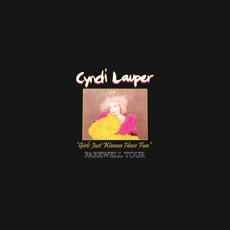 CYNDI LAUPER GIRLS JUST WANNA HAVE FUN FAREWELL TOUR CONCERT 2024 Desk Mat