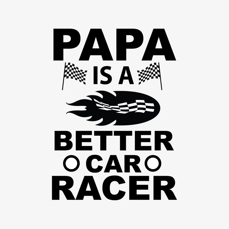 Papa est un meilleur pilote de course Homme Sweat-shirt à enfiler