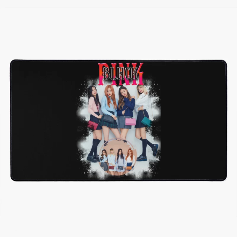 K-pop Girl Group Fashion Desk Mat
