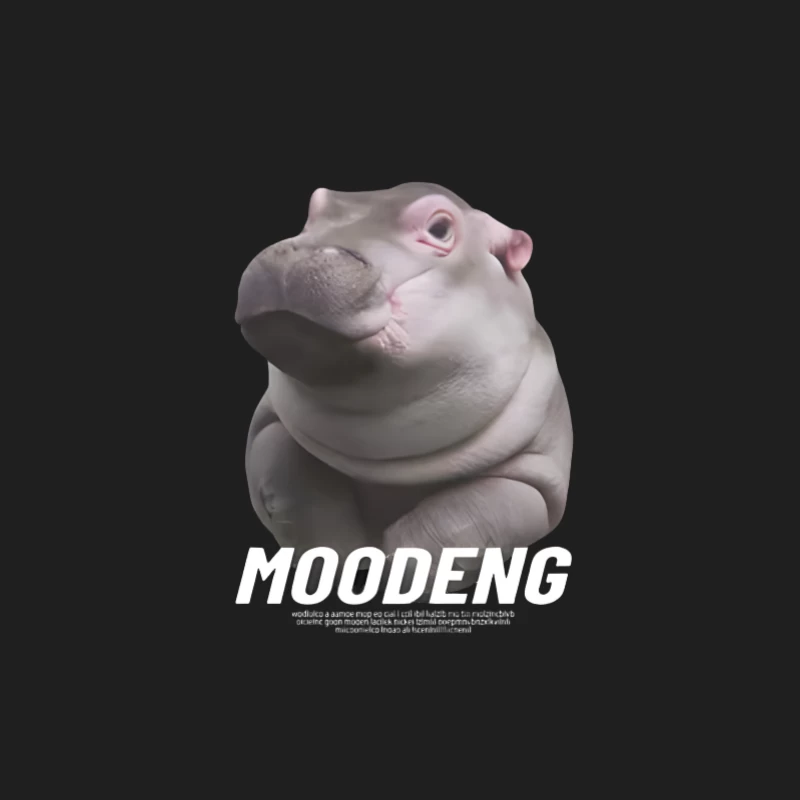 Design animal mignon : Hippopotame rose Homme Débardeur