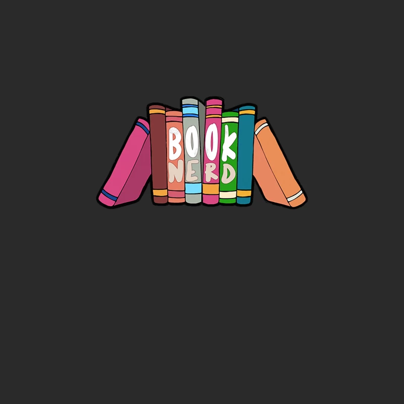 Book Nerd - Typographic Statement Design Baseball Cap
