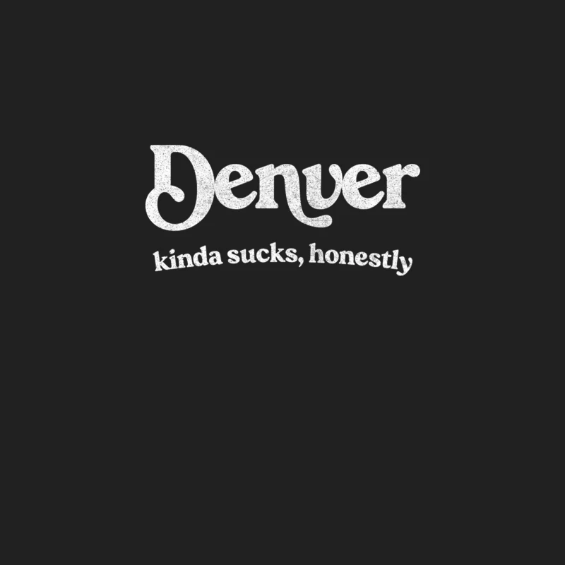 Denver Sucks - Retro Style Typography Design Bucket Hat