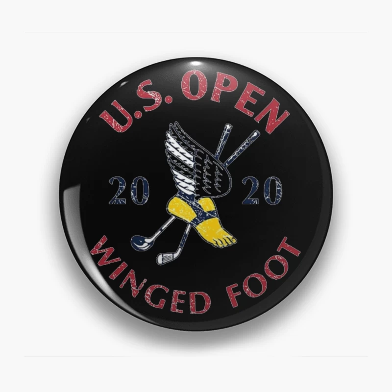 2020 US Open Golf Championship at Winged Foot Logo Design Pin