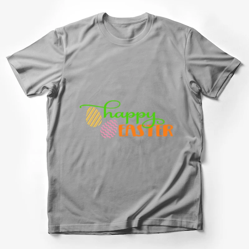 Joyeuses Pâques avec Œufs Colorés Homme T-Shirt