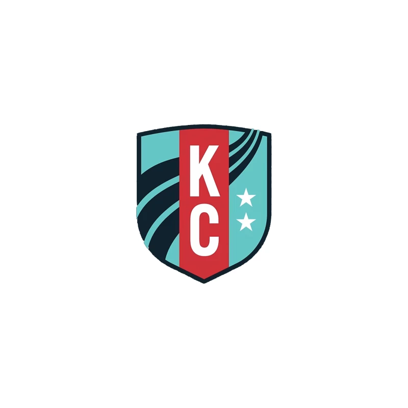 KC Sports Shield Logo with Stars iPhone Case