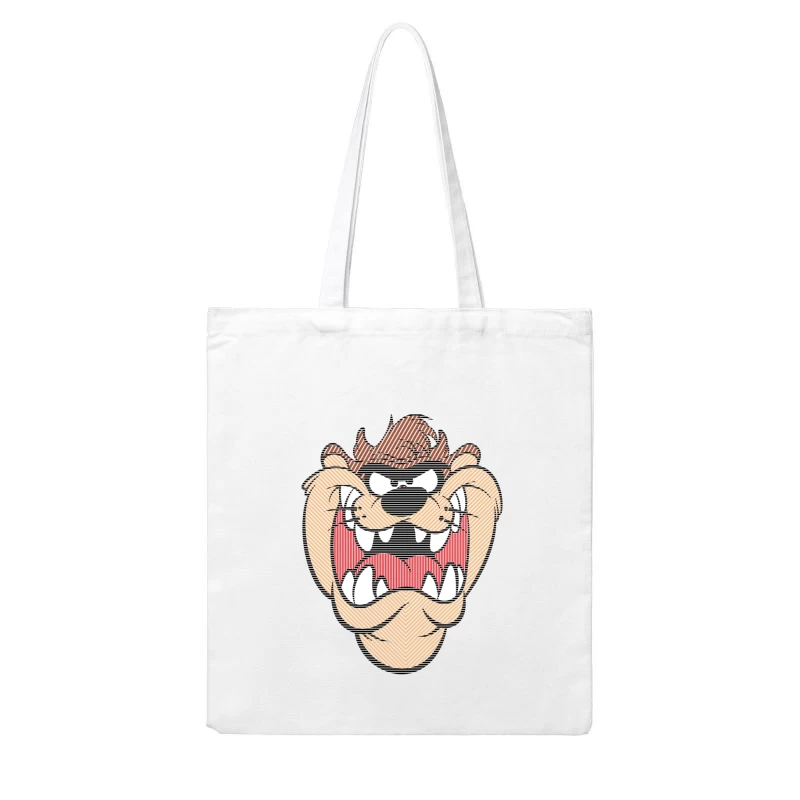 Taz the Tasmanian Devil Cotton Tote Bag