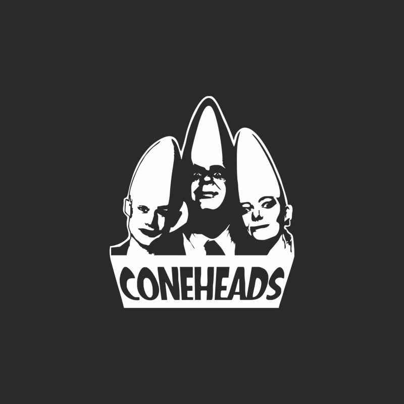 Coneheads   Eierkopf Retro Kult Serie Lustig Dickkopf Glatze Baseball Cap