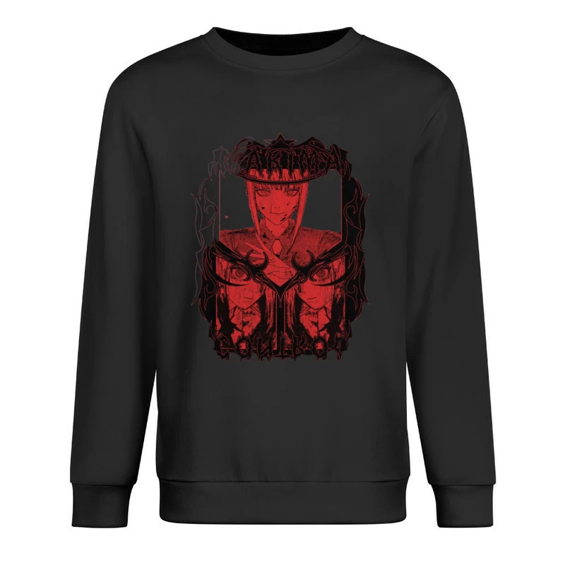 Akuma Anime Design Herren Pullover Sweatshirt