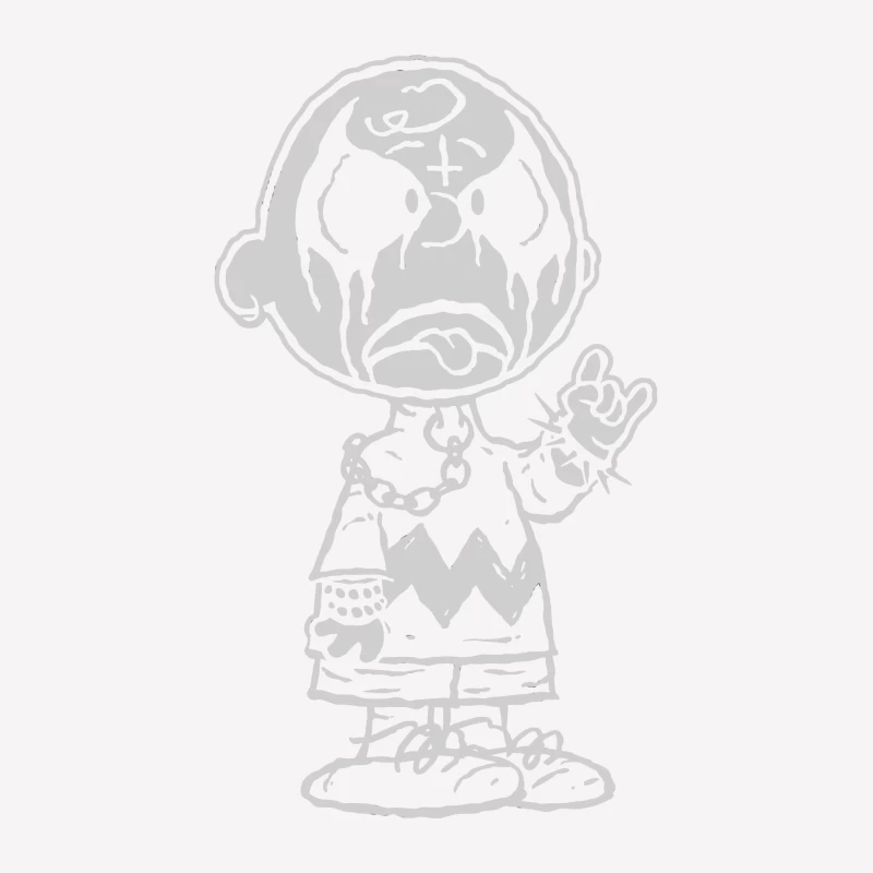 Clown Character Illustration Female T-Shirt