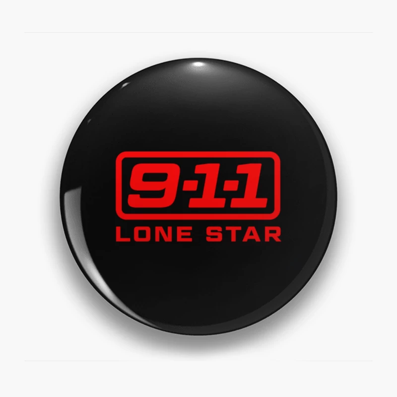 9-1-1 Lone Star Work Pin