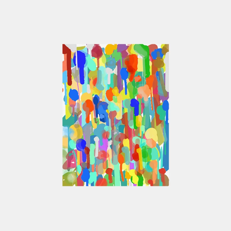 Dripping Paint  Aesthetic Decor Design Male Tank Top