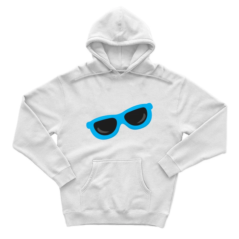 Lunettes de soleil bleues Homme Sweat à capuche