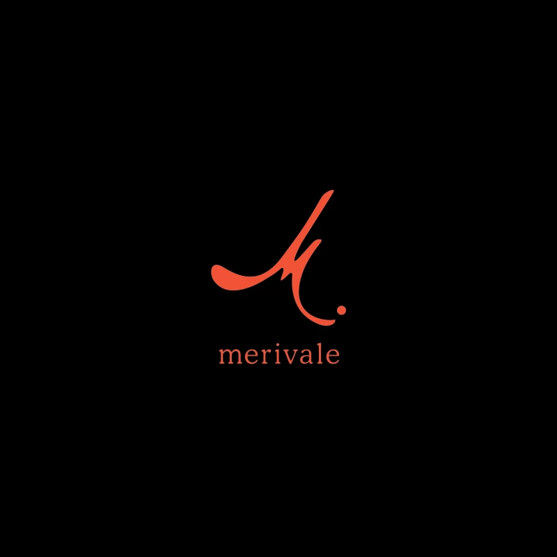 Merivale Hospitality Group Minimalist Red Logo Design Coffee Mug