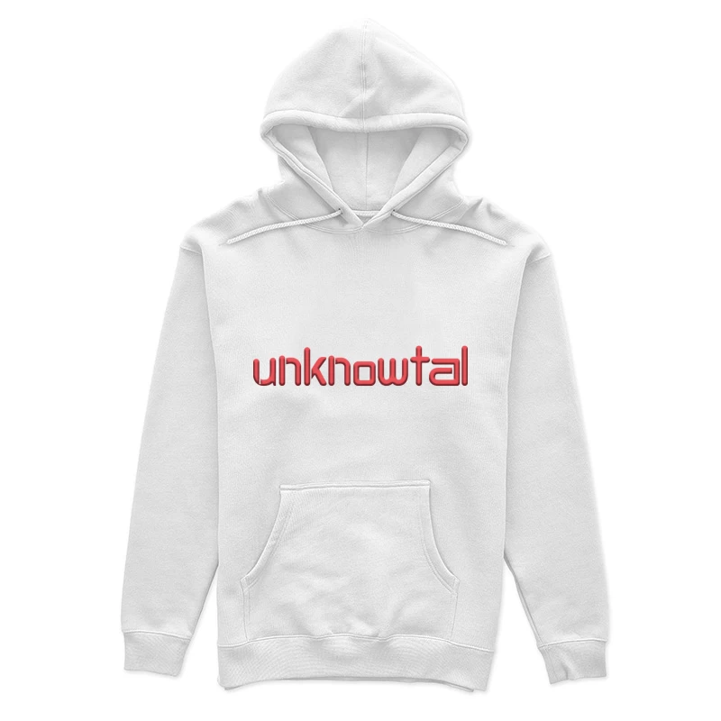 Roten Text im 3D-Stil Damen Pullover Hoodie