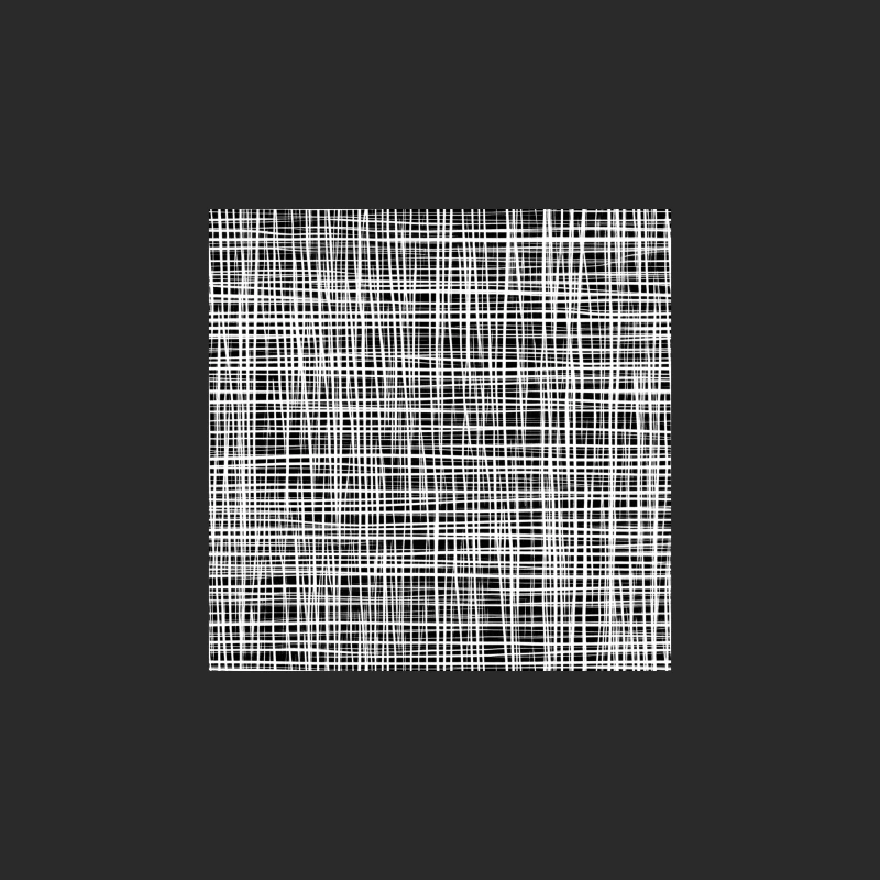 Abstract Black and White Grid Pattern Texture Baseball Cap