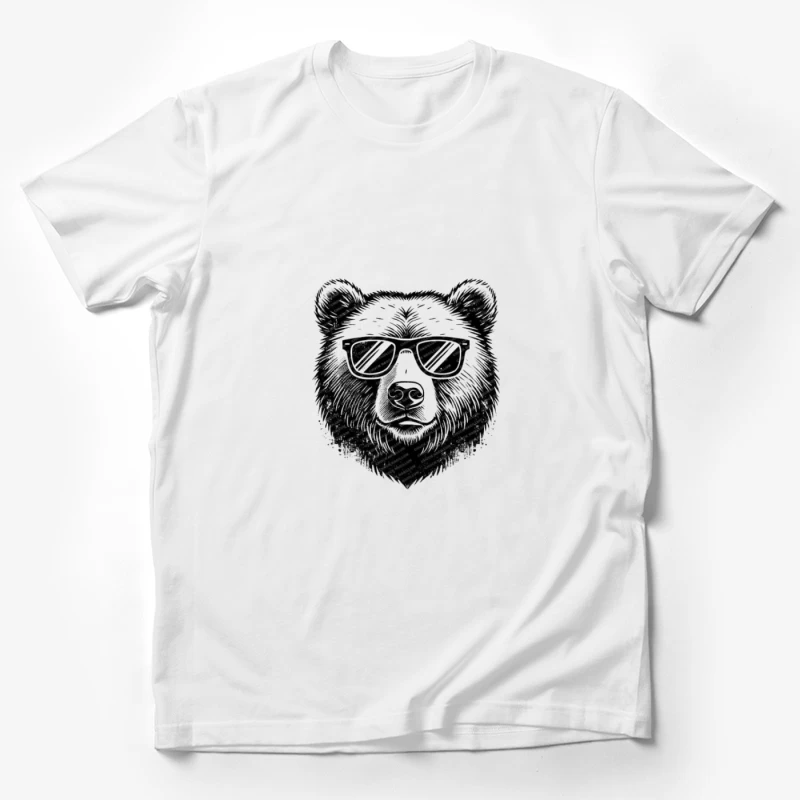 Bär mit Sonnenbrille Herren T-Shirt