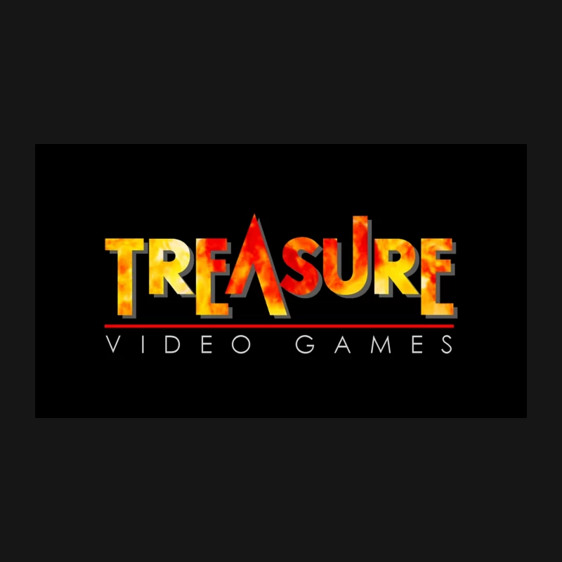 Treasure Video Games Company Logo Desk Mat