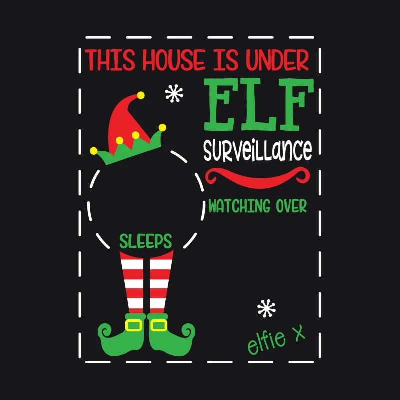 Surveillance par lutin pour Noël Homme Sweat à capuche