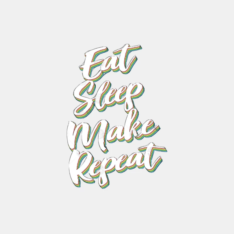 Eat Sleep Make Repeat Male Tank Top
