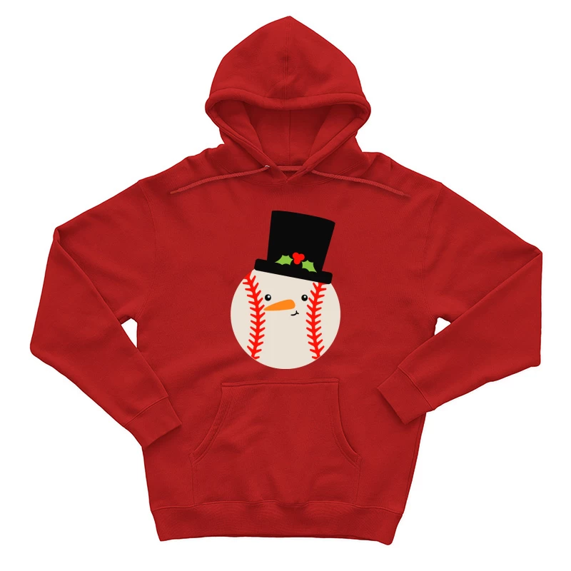 Bonhomme de neige balle de baseball Homme Sweat à capuche