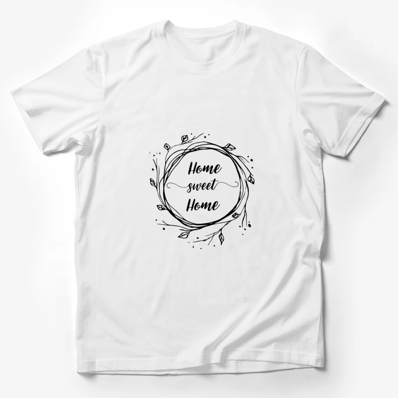 Symbole Pacifique Noir avec Doigt Homme T-Shirt