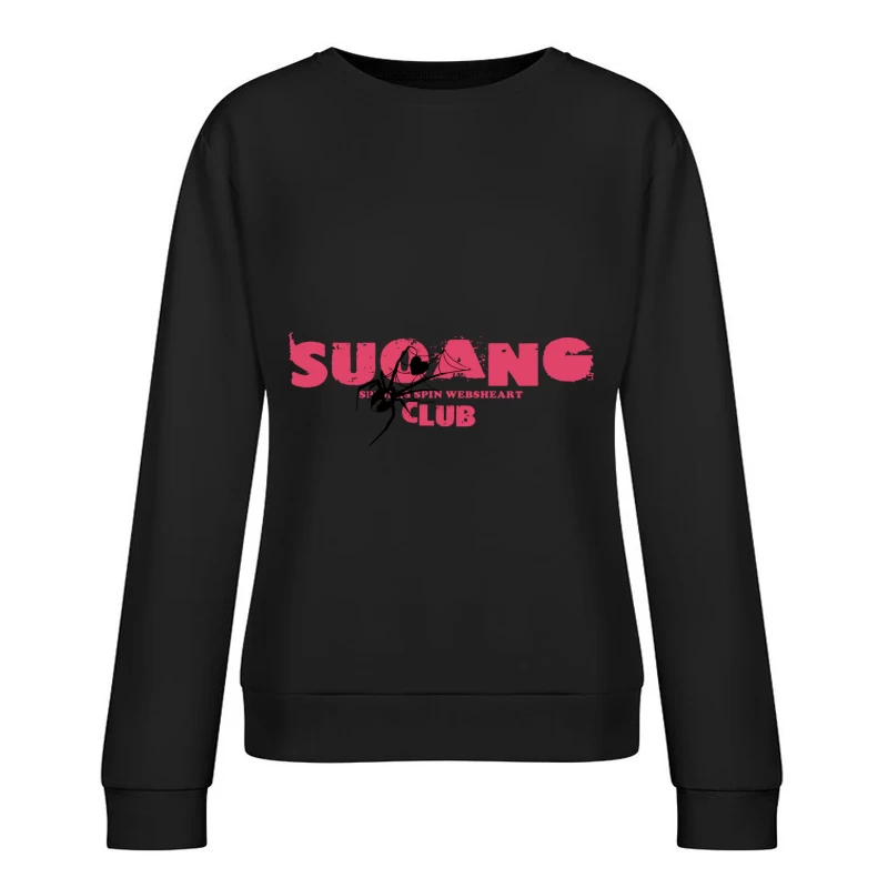 SUCANG Spinnennetz Club Logo Damen Pullover Sweatshirt