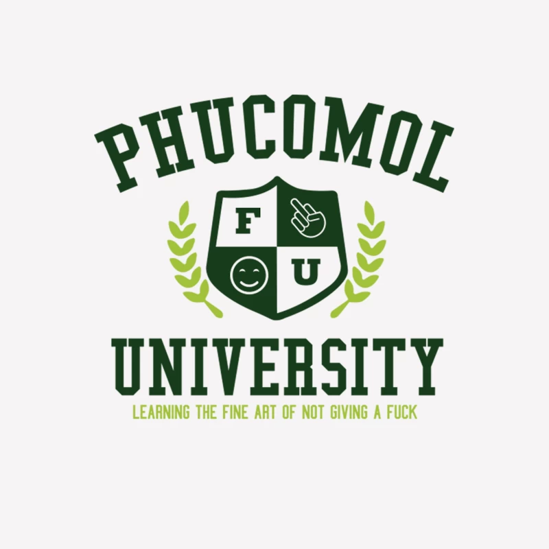 PHUCOMOL UNIVERSITY Male T-Shirt