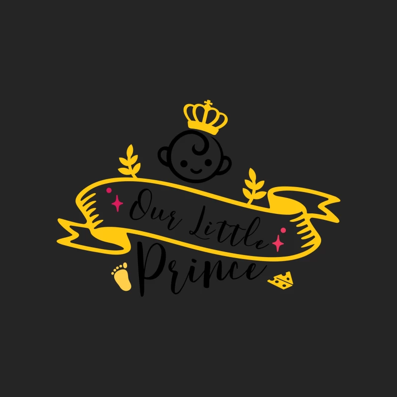 Bannière Dorée avec Couronne et Ornements Homme Sweat-shirt à enfiler