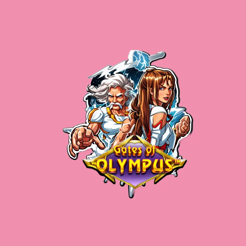 Gates of Olympus Game Artwork Female T-Shirt