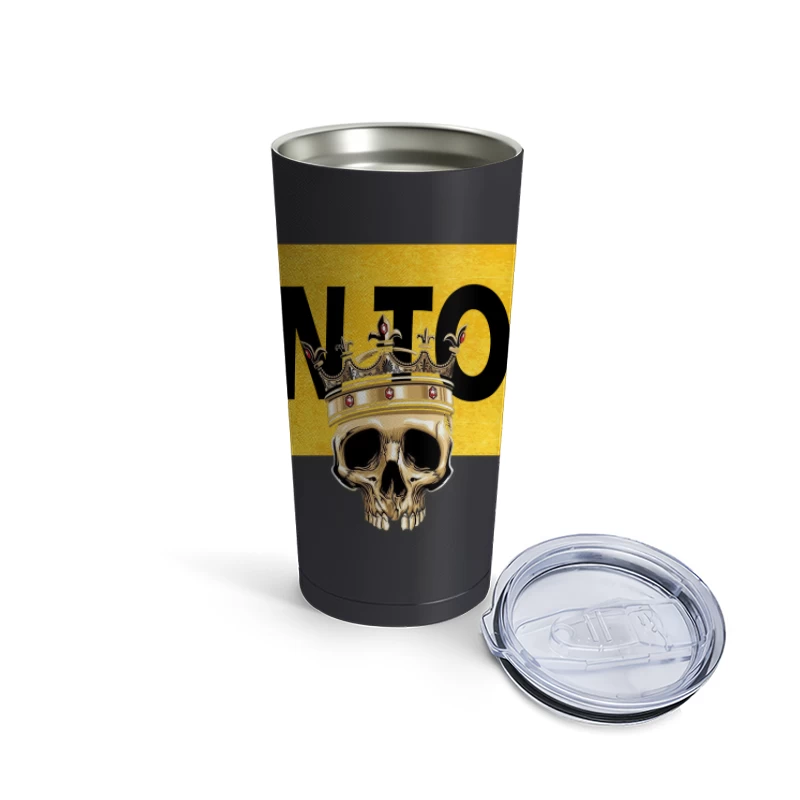Born to Win Graphic Design Travel Mug