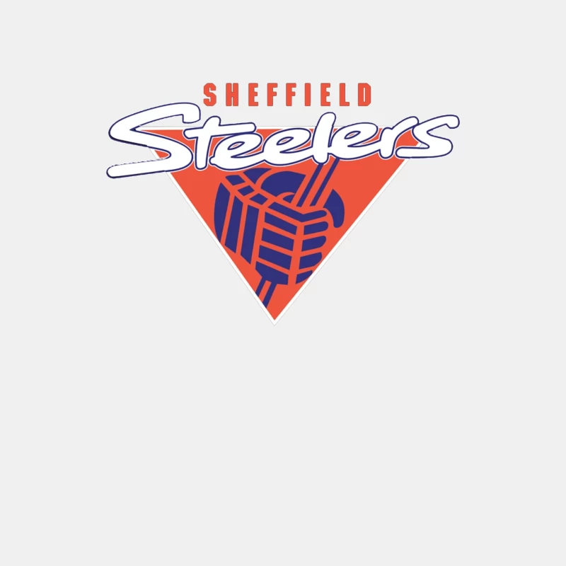 Sheffield Steelers Ice Hockey Team Logo Design Male Tank Top
