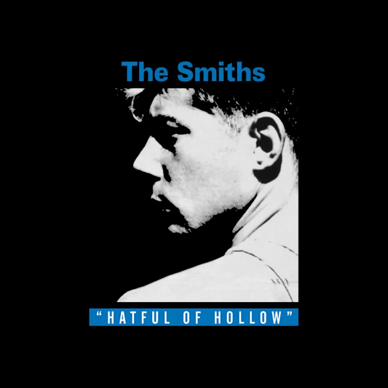 The Smiths 'Hatful of Hollow' Album Cover Art in Black and White Pin