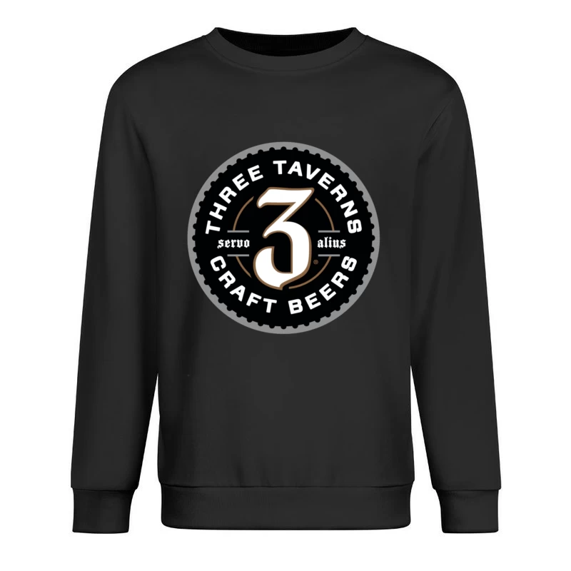 Three Taverns Beers Male Pullover Sweatshirt