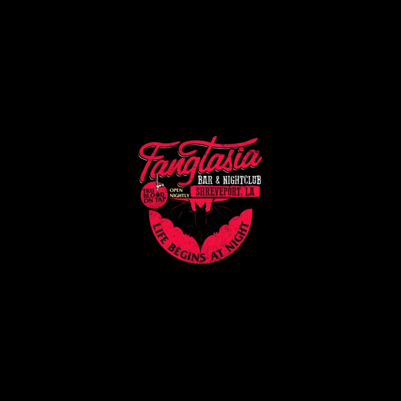 Fangtasia Nightclub Vintage Desk Mat