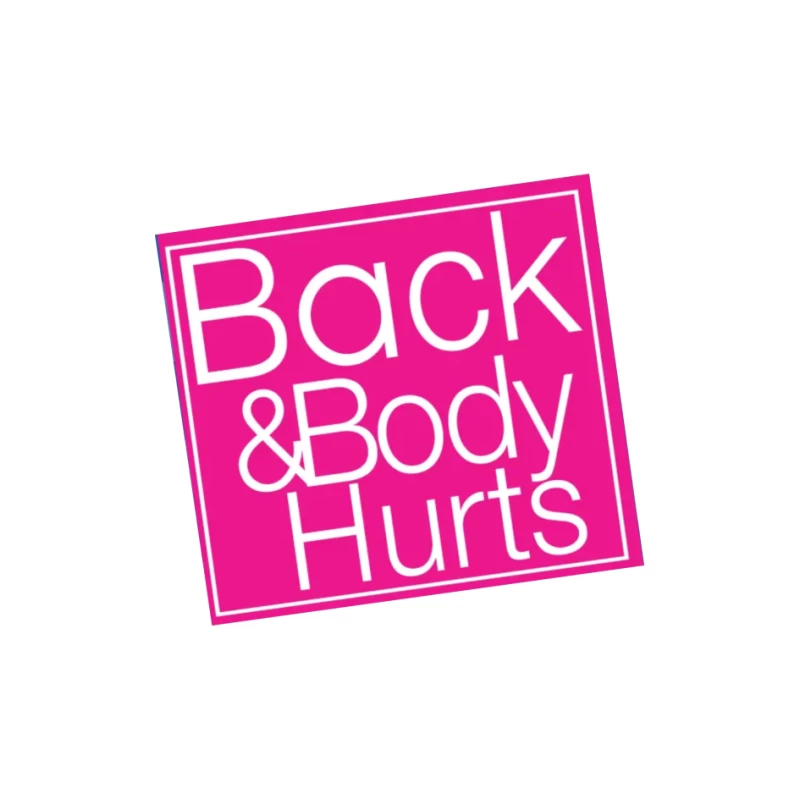 Back & Body Hurts Pin