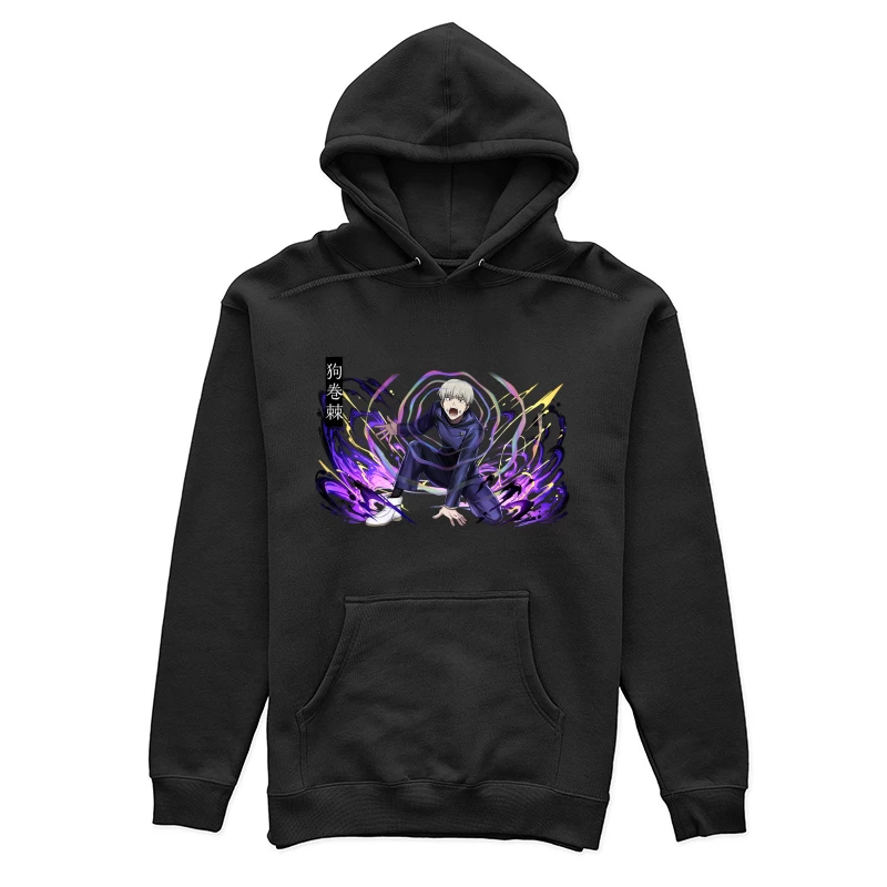 Junger Held mit magischen Kräften Damen Pullover Hoodie