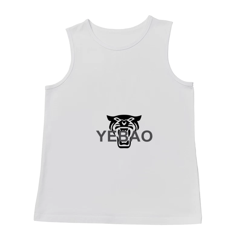 Yebao Logo mit Tiger Herren Tanktops