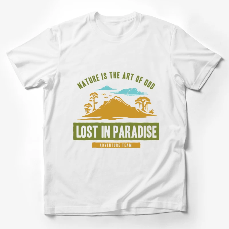 Équipe d'aventure perdue dans la nature Homme T-Shirt