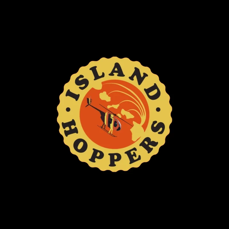 Island Hoppers Retro Tapestry