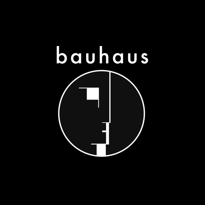 Iconic Bauhaus Minimalist Design Logo Tapestry