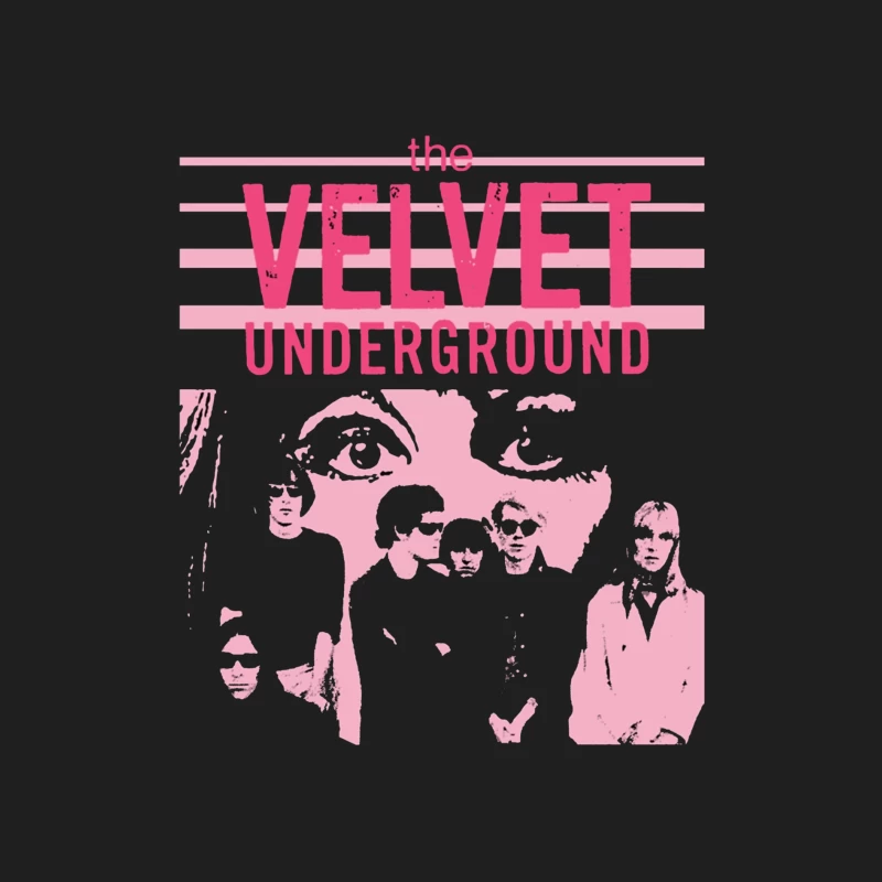 The Velvet Underground Vintage Pink Album Art Design Male Tank Top